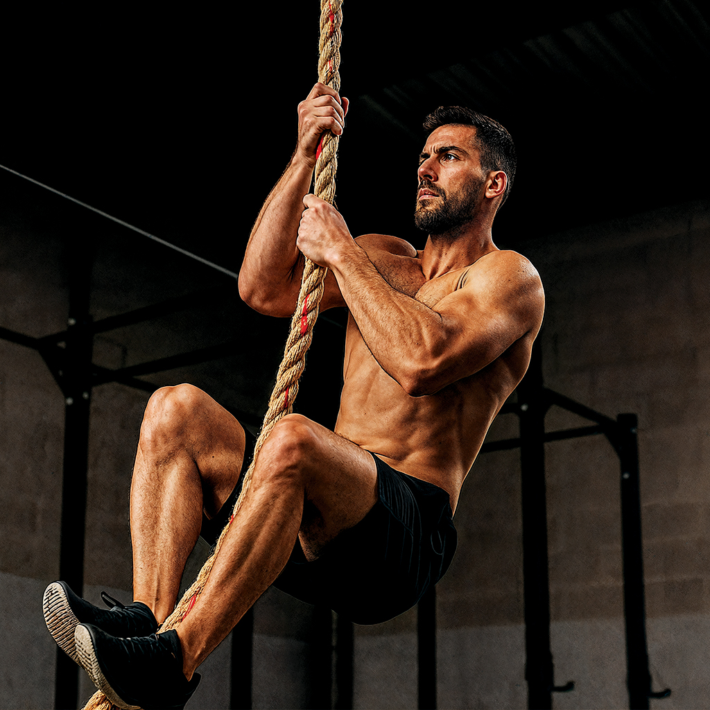 Cuerda para trepar, oposiciones de bombero y cross training