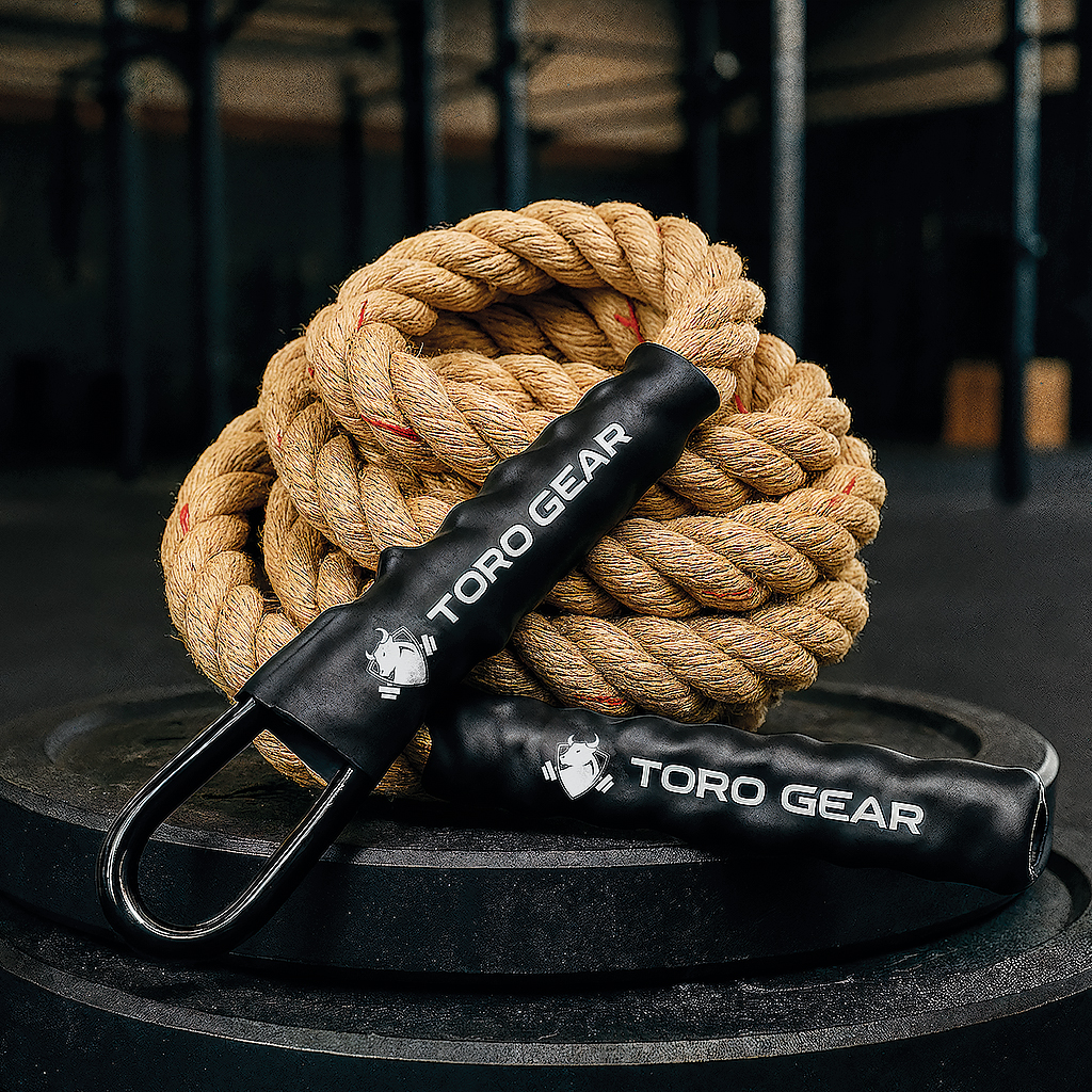 Cuerda para trepar de Yute diámetro 38 mm para gimnasios y cross training
