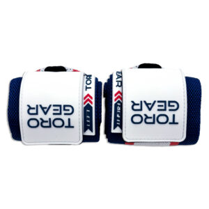Muñequeras Titan Ultra Lift Blue Navy, muñequeras para gimnasio