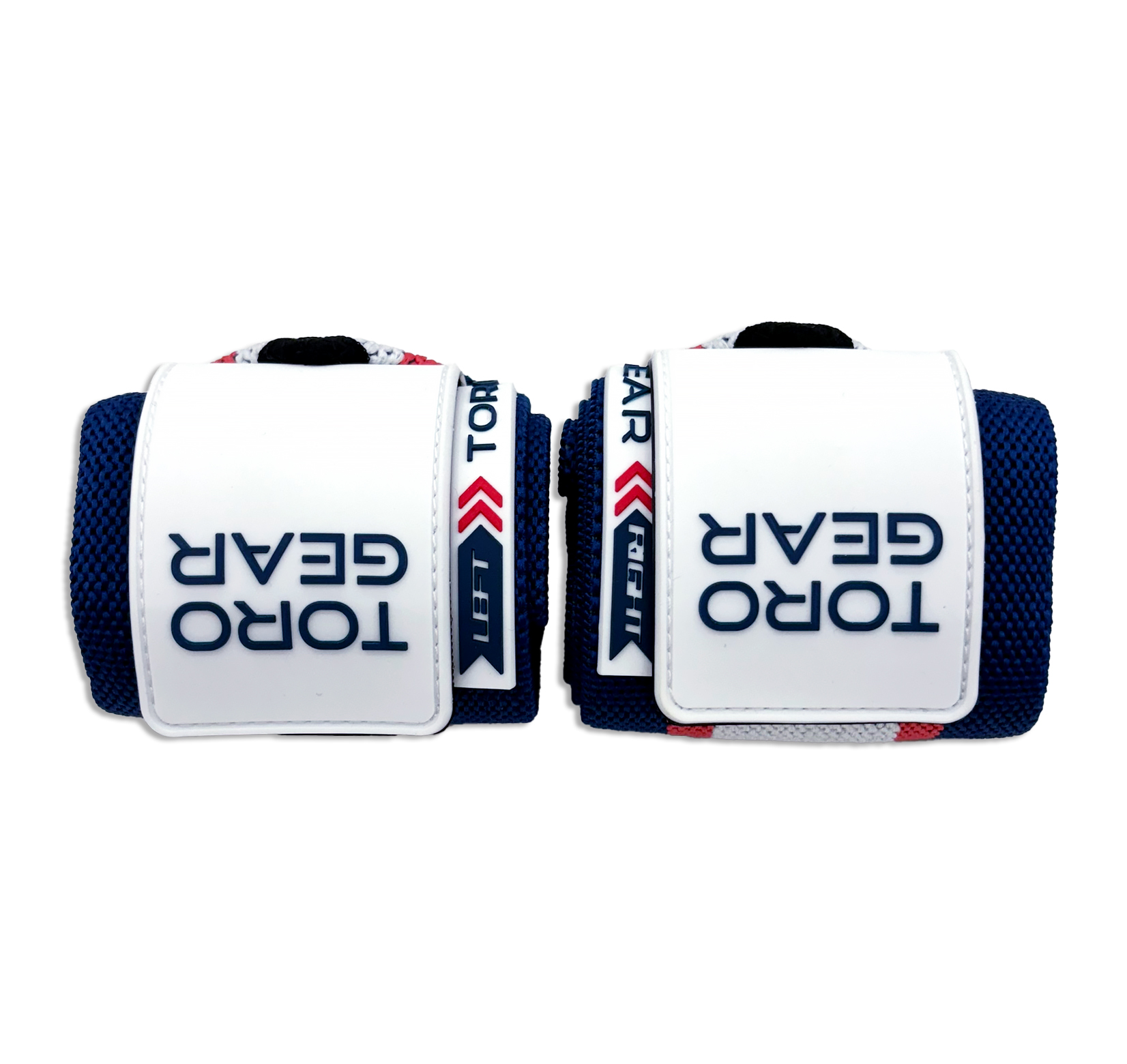 Muñequeras Titan Ultra Lift Blue Navy, muñequeras para gimnasio
