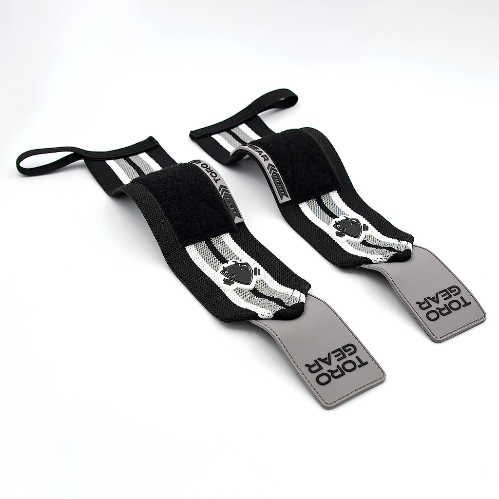 Muñequeras Titan Ultra Lift Black Hawk, muñequeras para gimnasio size L